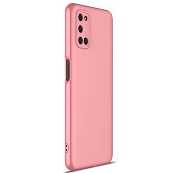 Microsonic Oppo A92 Kılıf Double Dip 360 Protective AYS Rose Gold