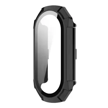 Microsonic Xiaomi Mi Band 8 Kılıf Darbeye Dayanıklı Matte Premium Slim WatchBand Siyah