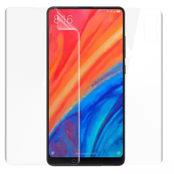 Microsonic Xiaomi Mi Mix 2S Ön + Arka Kavisler Dahil Tam Ekran Kaplayıcı Film