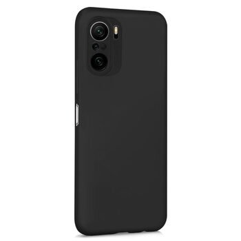 Microsonic Xiaomi Redmi K40 Kılıf Matte Silicone Siyah