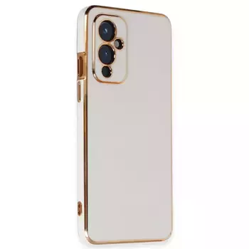 Microsonic OnePlus 9 Kılıf Olive Plated Beyaz