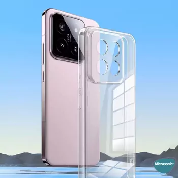 Microsonic Xiaomi Mi 14T Kılıf Transparent Soft Şeffaf