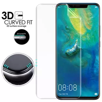 Microsonic Huawei Mate 20 Pro Ön + Arka Kavisler Dahil Tam Ekran Kaplayıcı Film