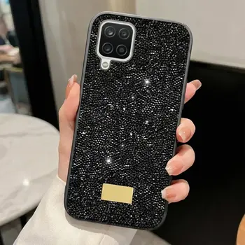 Microsonic Samsung Galaxy A12 Kılıf Cosmic Shine Siyah