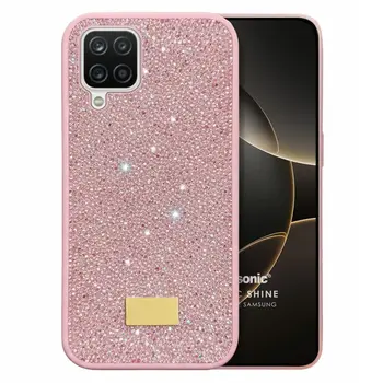 Microsonic Samsung Galaxy A12 Kılıf Cosmic Shine Pembe