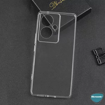 Microsonic Realme Note 60 Kılıf Transparent Soft Şeffaf