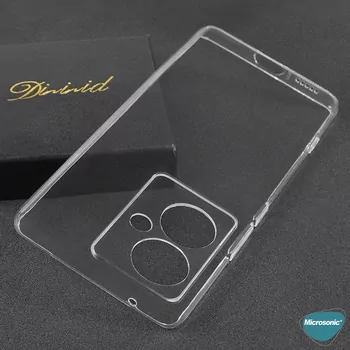 Microsonic Realme Note 60 Kılıf Transparent Soft Şeffaf
