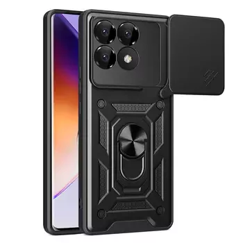 Microsonic Xiaomi Poco F6 Pro Kılıf Impact Resistant Siyah