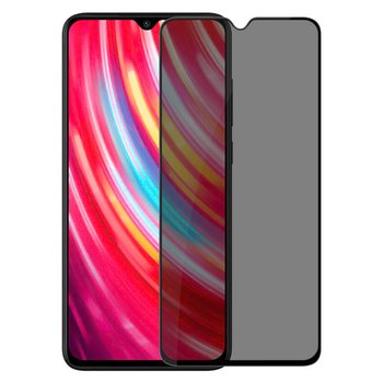 Microsonic Xiaomi Redmi Note 8 Invisible Privacy Kavisli Ekran Koruyucu Siyah