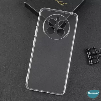Microsonic Realme 12 Plus Kılıf Transparent Soft Şeffaf
