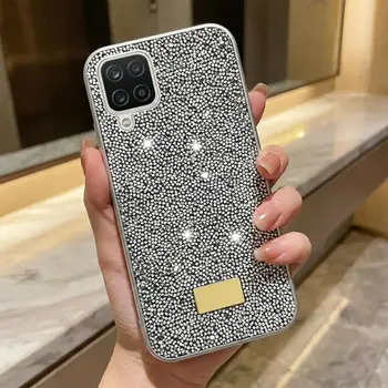 Microsonic Samsung Galaxy A12 Kılıf Cosmic Shine Gümüş