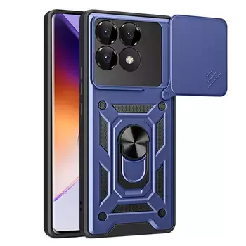 Microsonic Xiaomi Poco F6 Pro Kılıf Impact Resistant Lacivert