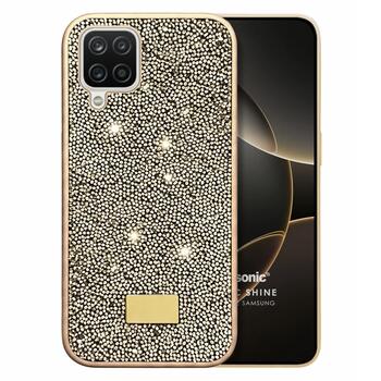 Microsonic Samsung Galaxy A12 Kılıf Cosmic Shine Gold