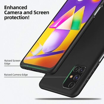 CaseUp Samsung Galaxy M31s Kılıf Matte Surface Kırmızı