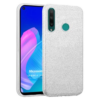 Microsonic Huawei Y7P Kılıf Sparkle Shiny Gümüş