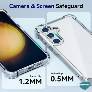 Microsonic Xiaomi 15 Pro Kılıf Shock Absorbing Şeffaf