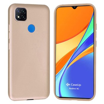 CaseUp Xiaomi Redmi 9C Kılıf Matte Surface Gold