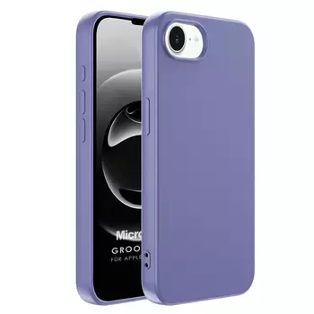 Microsonic Apple iPhone 16e Kılıf Groovy Soft Lila