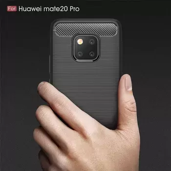 Microsonic Huawei Mate 20 Pro Kılıf Room Silikon Gri