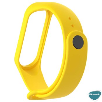 Microsonic Xiaomi Mi Band 6 Silikon Kordon Sarı