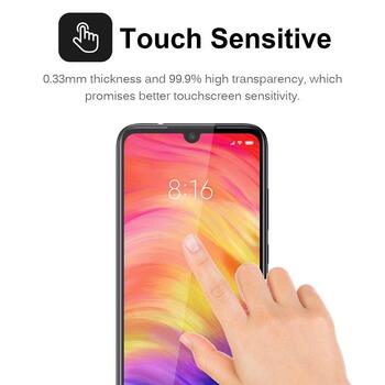 Microsonic Xiaomi Redmi Note 7 Invisible Privacy Kavisli Ekran Koruyucu Siyah