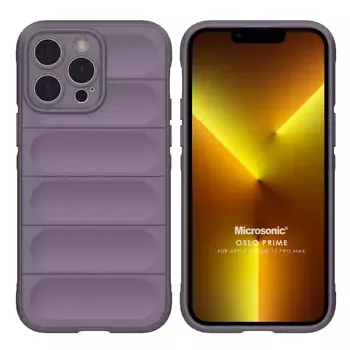 Microsonic Apple iPhone 13 Pro Max Kılıf Oslo Prime Lila