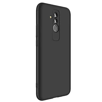 Microsonic Huawei Mate 20 Lite Kılıf Double Dip 360 Protective Siyah