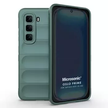 Microsonic Infinix Hot 50 4G Kılıf Oslo Prime Yeşil