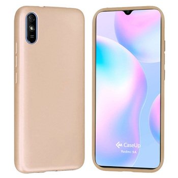 CaseUp Xiaomi Redmi 9A Kılıf Matte Surface Gold