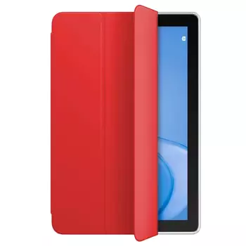 Microsonic Huawei MatePad SE Kılıf Slim Translucent Back Smart Cover Kırmızı