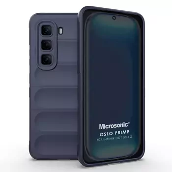 Microsonic Infinix Hot 50 4G Kılıf Oslo Prime Lacivert