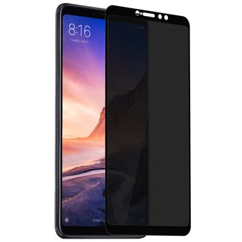 Microsonic Xiaomi Mi Max 3 Invisible Privacy Kavisli Ekran Koruyucu Siyah