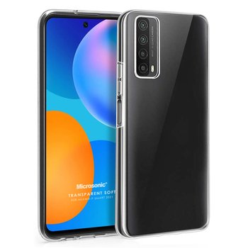 Microsonic Huawei P Smart 2021 Kılıf Transparent Soft Beyaz