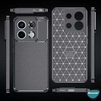 Microsonic Xiaomi Redmi Note 13 Pro 5G Kılıf Legion Series Siyah
