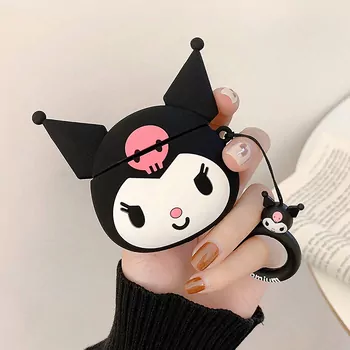 Microsonic Airpods 4.Nesil / ANC Kılıf Cartoon Figürlü Silikon Crtn-Fgr-Krmi