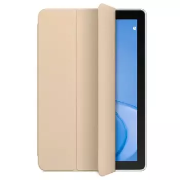 Microsonic Huawei MatePad SE Kılıf Slim Translucent Back Smart Cover Gold