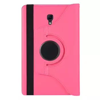 Microsonic Samsung Galaxy Tab A 10.5'' T590 Kılıf 360 Rotating Stand Deri Koyu Pembe