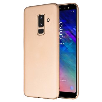 Microsonic Samsung Galaxy A6 Plus 2018 Kılıf Premium Slim Gold