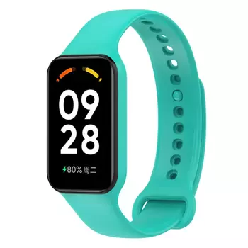 Microsonic Xiaomi Redmi Smart Band 2 Kordon, Silicone Sport Band Turkuaz