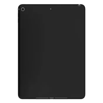 Microsonic Matte Silicone Apple iPad 9.7 2017 (A1822-A1823) Kılıf Siyah