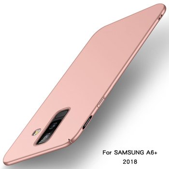 Microsonic Samsung Galaxy A6 Plus 2018 Kılıf Premium Slim Rose Gold