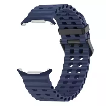 Microsonic Samsung Galaxy Watch Ultra 2025 Kordon Flexi Sport Lacivert