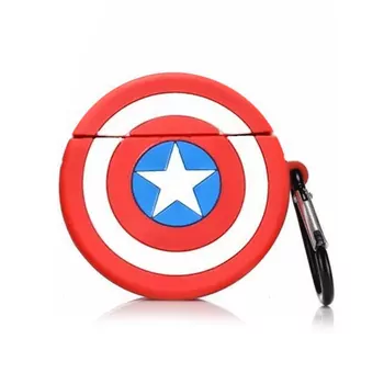 Microsonic Airpods 4.Nesil / ANC Kılıf Cartoon Figürlü Silikon Crtn-Fgr-Cptn-Amrk