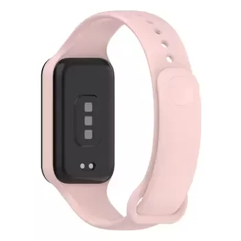 Microsonic Xiaomi Redmi Smart Band 2 Kordon, Silicone Sport Band Rose Gold