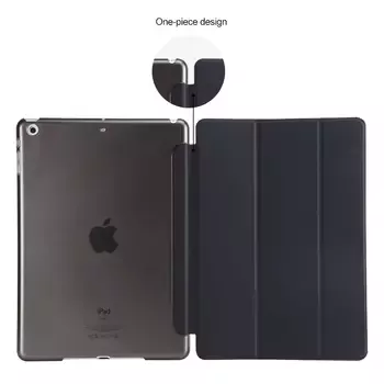 Microsonic Apple iPad 9.7 2018 (A1893-A1954) Smart Case ve arka Kılıf Siyah