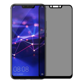 Microsonic Huawei Mate 20 Lite Invisible Privacy Kavisli Ekran Koruyucu Siyah