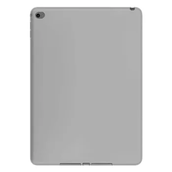 Microsonic Matte Silicone Apple iPad iPad Air 2 (A1566-A1567) Kılıf Gri