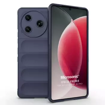 Microsonic TECNO Spark 30 Pro Kılıf Oslo Prime Lacivert
