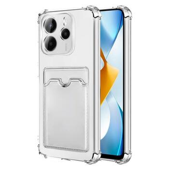 Microsonic Xiaomi Redmi Note 14 4G Card Slot Shock Kılıf Şeffaf