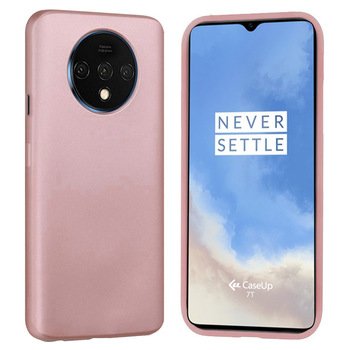 CaseUp OnePlus 7T Kılıf Matte Surface Rose Gold